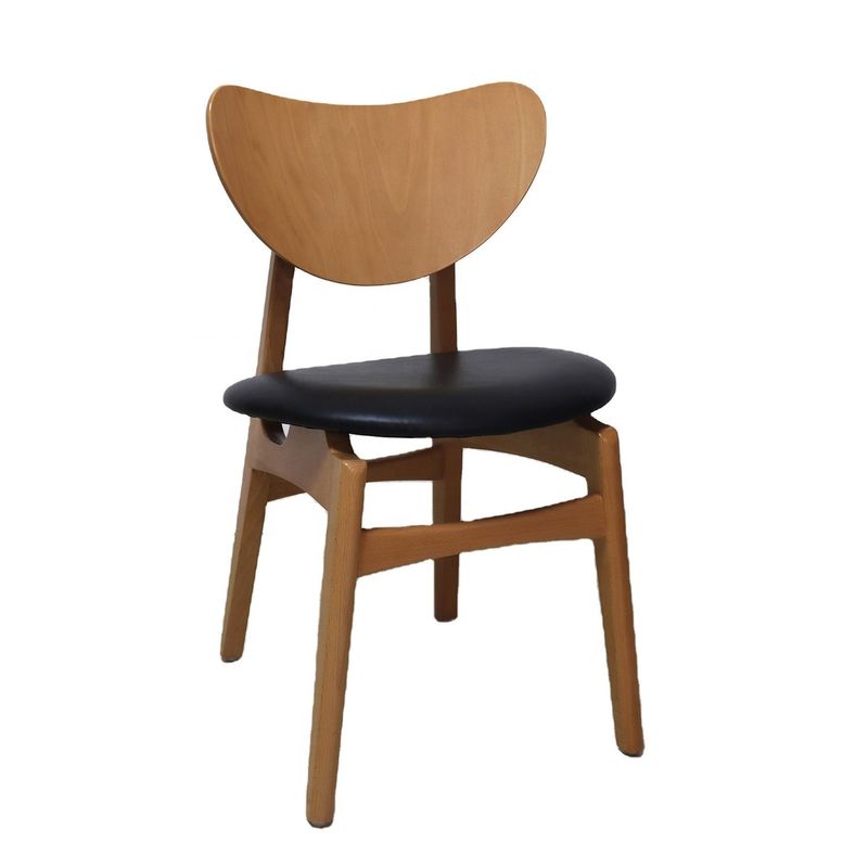 Généraux Meubles pour la maison Tapisseries modernes Assises en bois massif Chaises à manger pour le bar à la maison