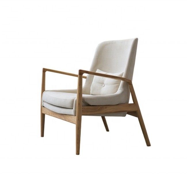 Meubles de salon rembourrés en bois fauteuil de salon moderne OEM Oui