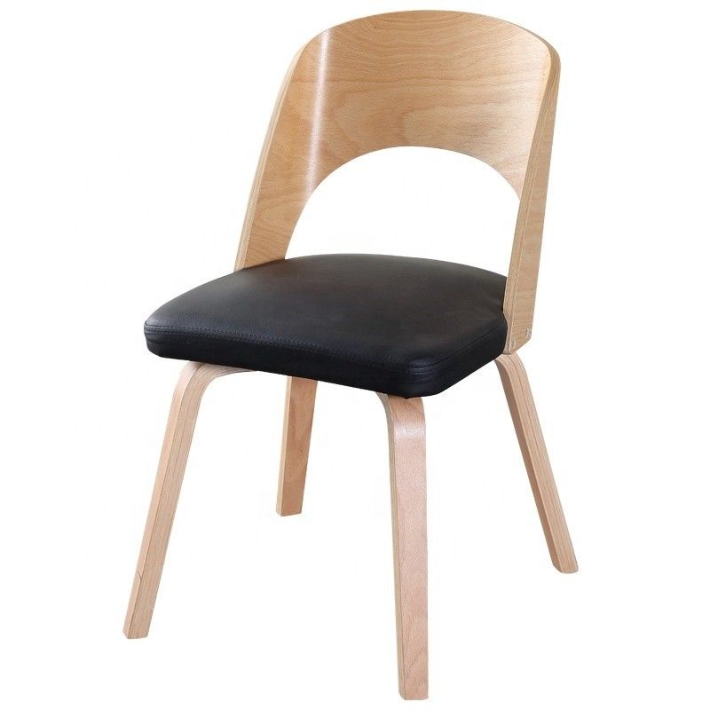 Design classique Restaurant moderne Chaise à manger en cuir en PU pour salon dans les meubles de salle à manger