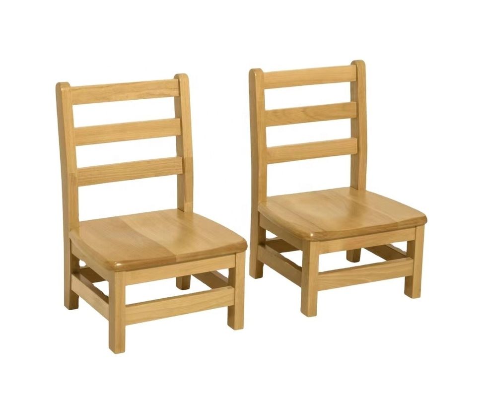 Garantie 2 ans Couleur bois naturel Chaises d'école pour enfants Chaises pour enfants modernes pour enfants personnalisées Fête et jardin d'enfants