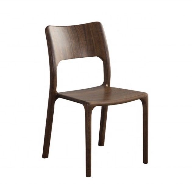 Assise en bois de luxe à hauteur réglable Assise simple Concise Dining Assise à manger en bois massif pour un siège confortable