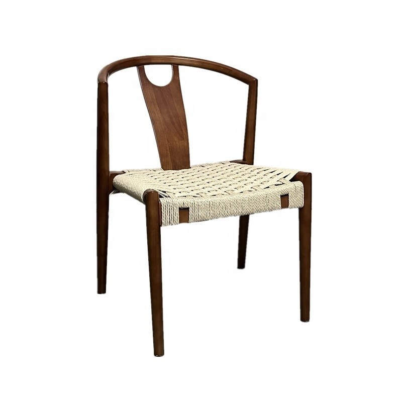 Chaise de salle à manger en bois avec hauteur réglable et emballage du courrier