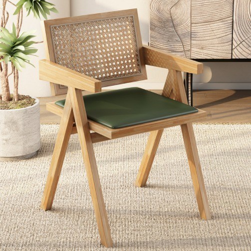 Deux ans de garantie chaise en rotin chaud pour la salle à manger