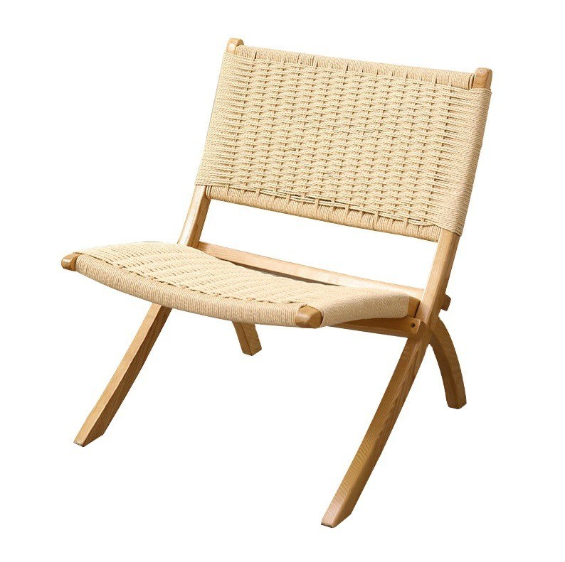 Chaise de salon en bois naturel tissé à la corde La combinaison parfaite de style et de fonction à Londres