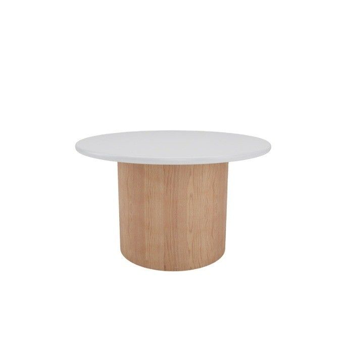 NO Table à manger en bois ronde pliée pour salle à manger moderne Meubles de salon Meubles de maison
