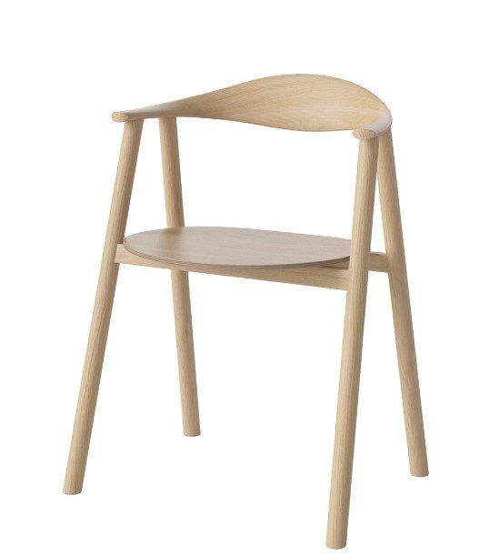 Chaise en bois massif de luxe Vintage W55*D47.5*H74.5cm pour les meubles de maison dans le style classique