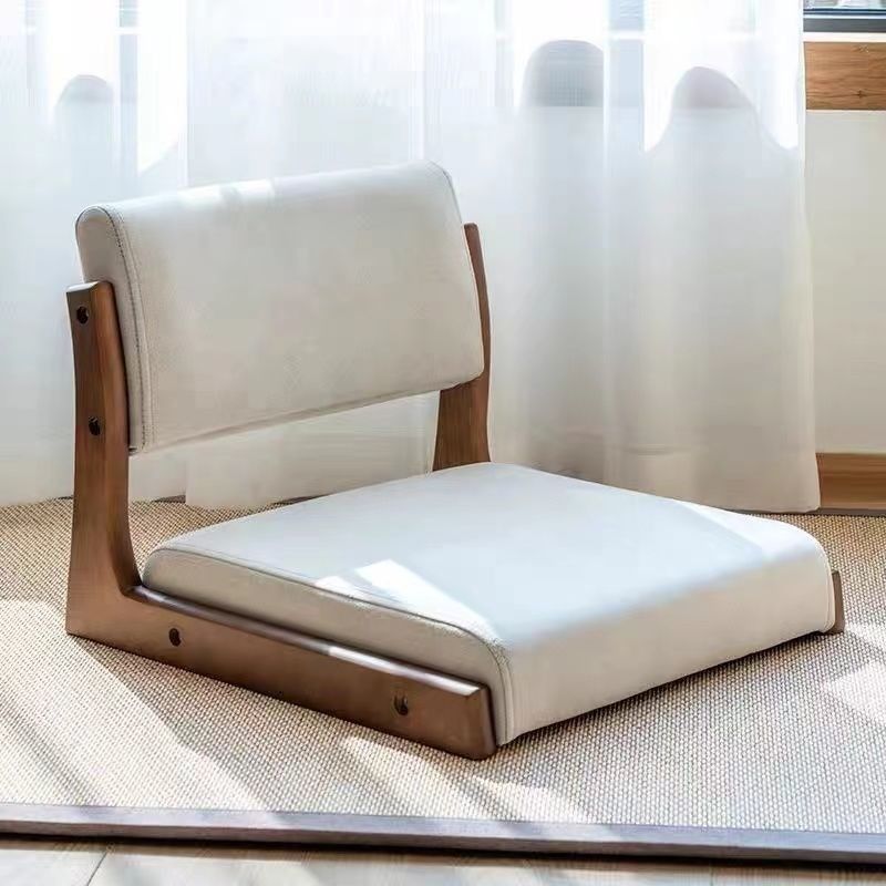 Assise arrière chambre et bois massif salle à manger naturelle fauteuil sans jambes pour salon design minimaliste