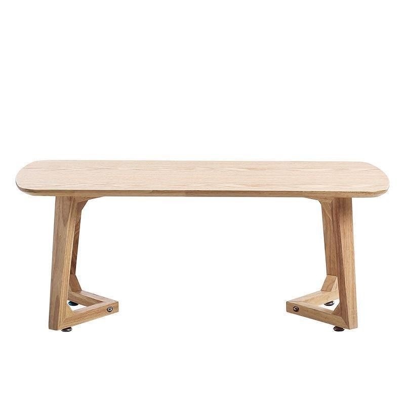 Meubles de table de café en bois massif moderne avec finition nitrolacque pour le salon Meubles de style nordique