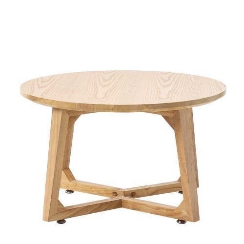 Table à café en bois massif de design nordique moderne pratique pour l'environnement des immeubles de bureaux