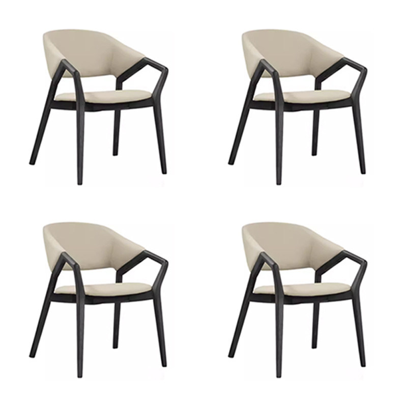 Pas de fauteuil de cuisine en bois massif plié pour une chambre d'hôtel moderne de luxe