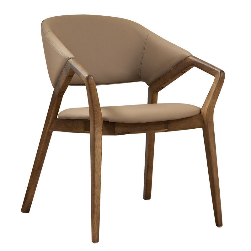 Meubles de salle à manger moderne W58*D61*H80CM Chaise nordique Chaises en bois massif pour le restaurant