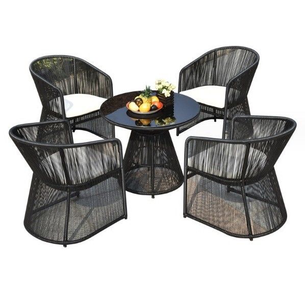 Chaise de salle à manger en métal de style italien Chaise de café en bois pour sièges extérieurs de luxe moderne