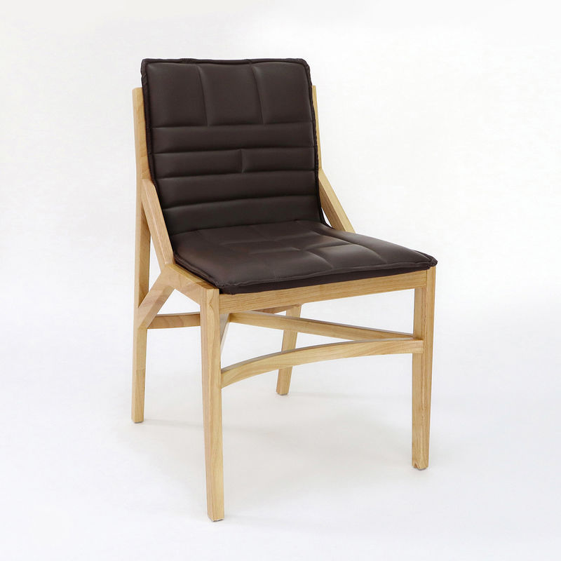 Facilities de loisirs Chaise à manger en bois massif pour restaurant Simplicité moderne Meubles pour la maison W54*D57*H88.5CM